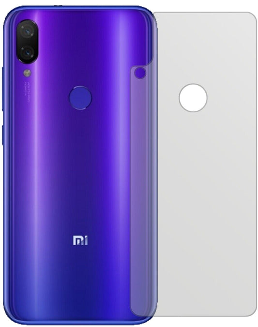 Matte Displayschutzfolie von dipos passend für Xiaomi Mi Play Rückseite, präziser Zuschnitt und blasenfrei montiert