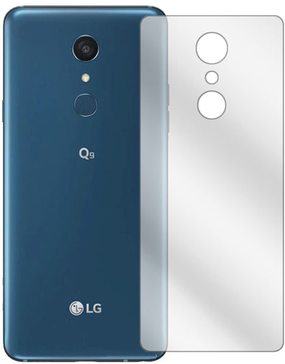 1x Schutzfolie klar für LG Q9 One Rückseite Display-Schutzfolie