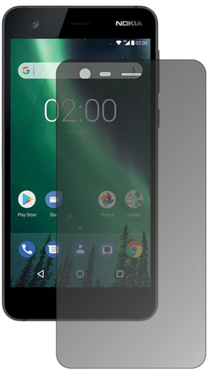 Blickschutzfolie für Nokia 2 matt Schutzfolie Privacy
