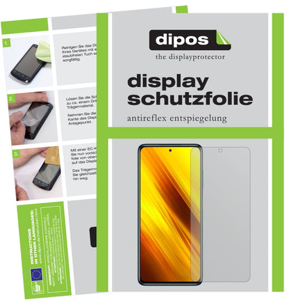 1x Schutzfolie matt für Poco X3 NFC Display-Schutzfolie