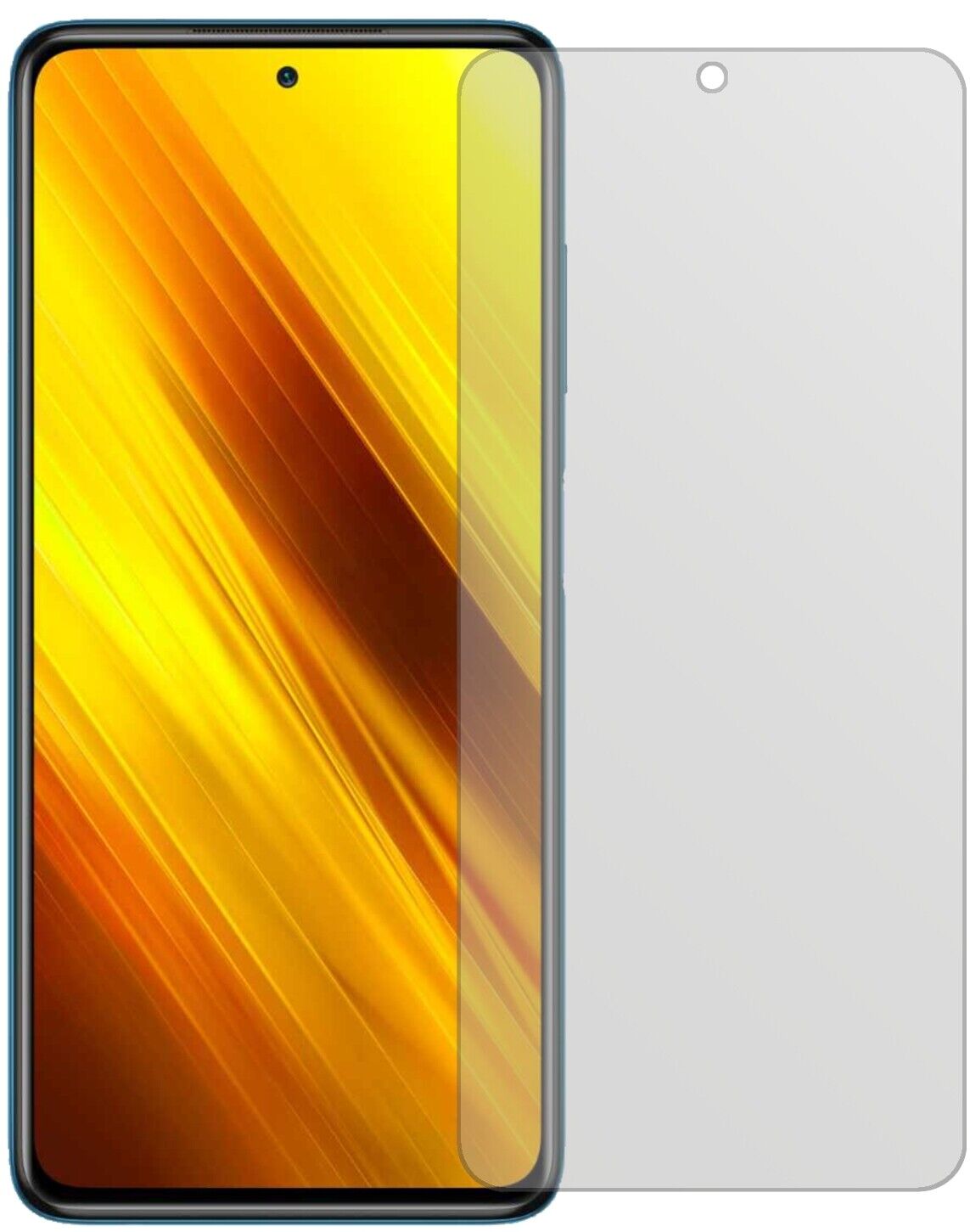 1x Schutzfolie matt für Poco X3 NFC Display-Schutzfolie