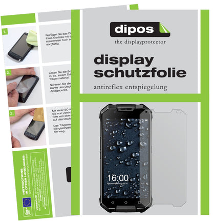 5x Schutzfolie matt für AGM X2 Display-Schutzfolie