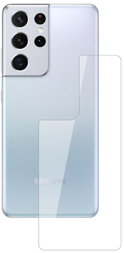 1x 9H Schutzfolie für Samsung Galaxy S21 Ultra Rückseite Panzerfolie