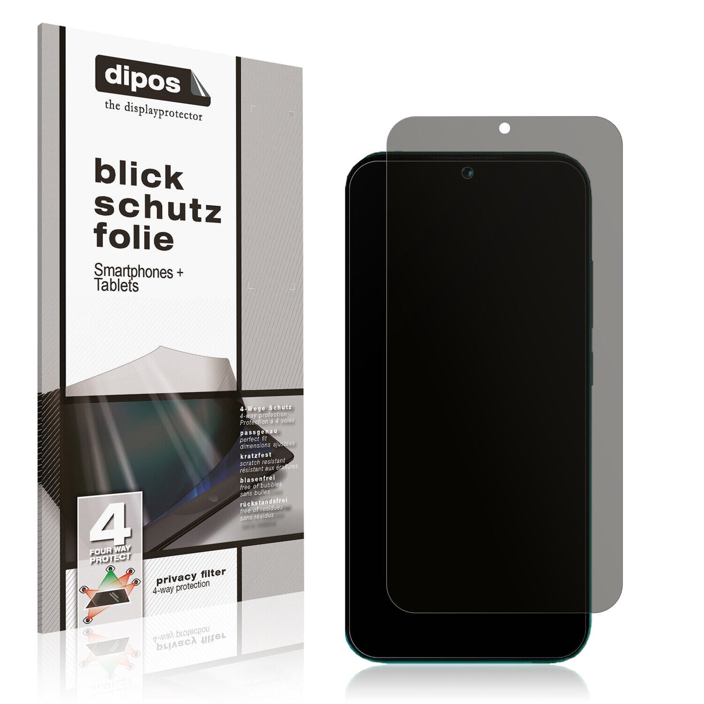 Blickschutzfolie für Benco Y50 Pro matt Schutzfolie Privacy