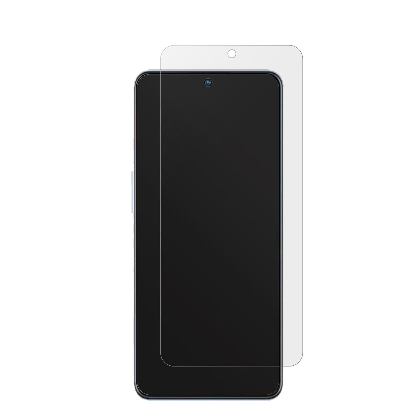 ZTEAxon 40 SE mit aufgebrachter dipos Displayschutzfolie, die lästige Fingerabdrücke minimiert
