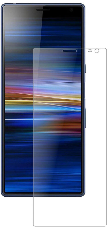Matte Displayschutzfolie von dipos passend für Sony Xperia 10, 9H kratzfest und blasenfrei montiert