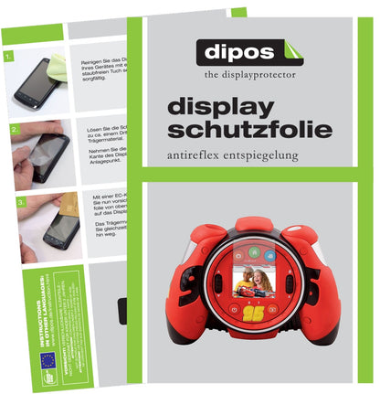 1x Schutzfolie matt für VTech Cars 3 Kamera Display-Schutzfolie