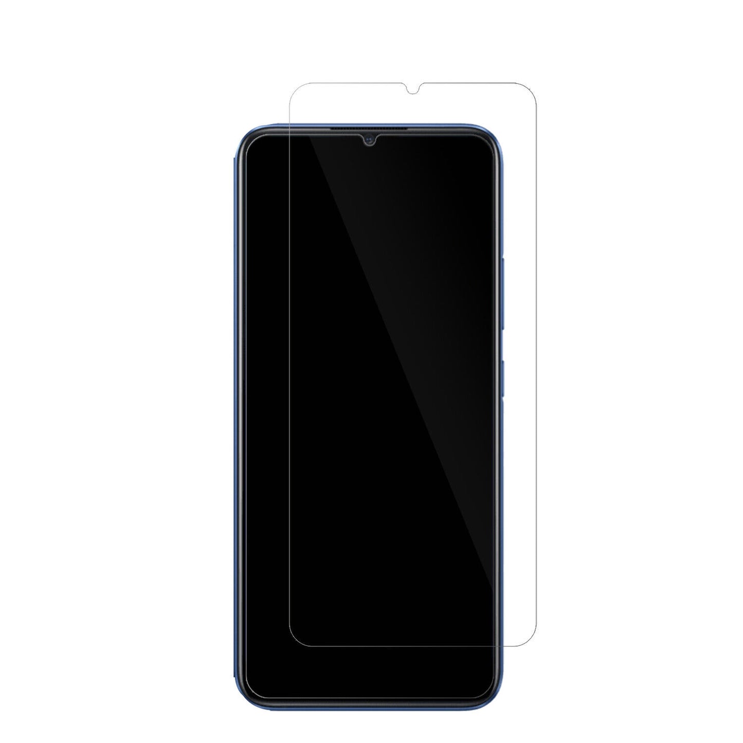 OppoRealme C3i mit aufgebrachter dipos Displayschutzfolie, glasklare Darstellung ohne Einschränkungen