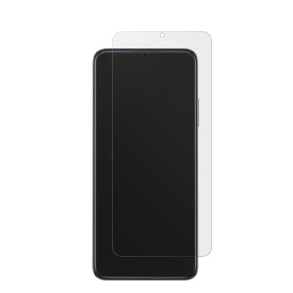 OppoA17K mit aufgebrachter dipos Displayschutzfolie, die lästige Fingerabdrücke minimiert