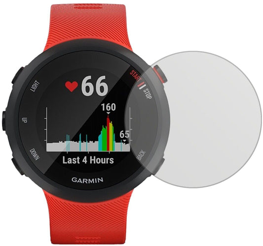 Matte Displayschutzfolie von dipos passend für Garmin Forerunner 45 S, präziser Zuschnitt und blasenfrei montiert