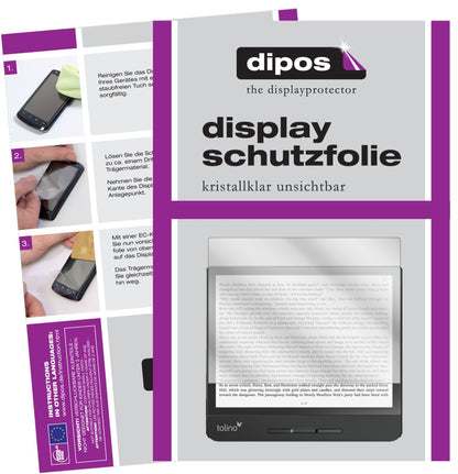 Screen Protector for Tolino Vision 5 Protection Crystal Clear dipos