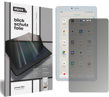 Blickschutzfolie für ibowin V7s 7 Zoll Tablet matt Schutzfolie Privacy