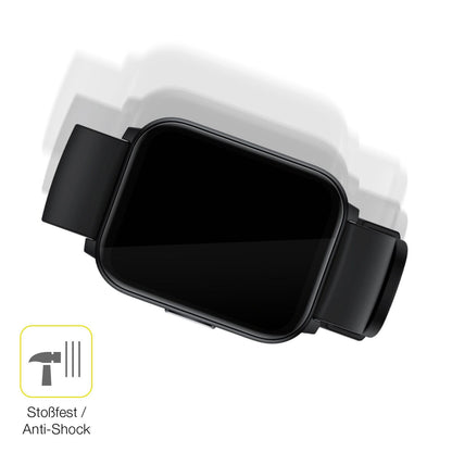 2x Screen Protector for Realme Watch S100 Protective Film covers 100% dipos Flex