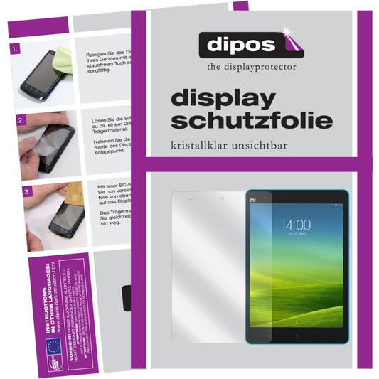 dipos 2x Clear Screen Protector for Xiaomi MiPad