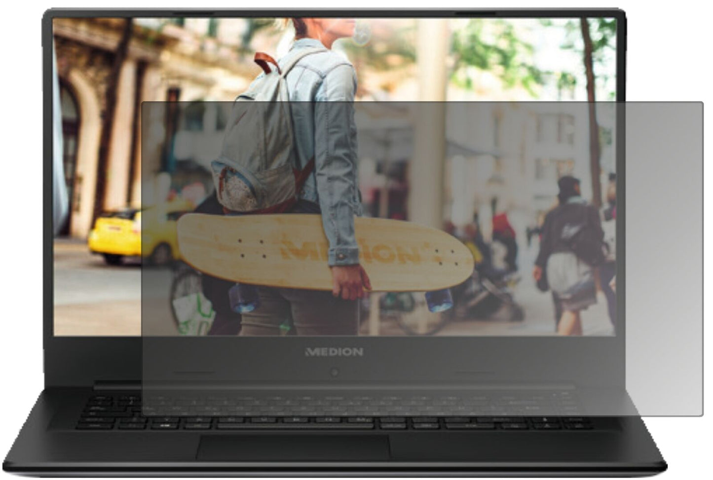 Blickschutzfolie für Medion Akoya E6246 Notebook matt Schutzfolie Privacy