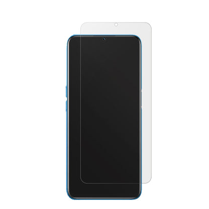 RealmeV11S mit aufgebrachter dipos Displayschutzfolie, die lästige Fingerabdrücke minimiert