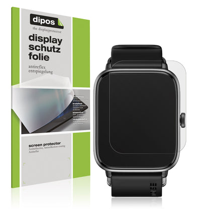 5x Schutzfolie matt für Noise ColorFit Pro 4 Display-Schutzfolie