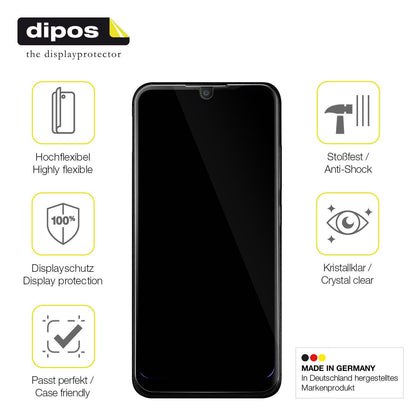 2x Screen Protector for  Multilaser G-Pro Protective Film covers 100% dipos Flex