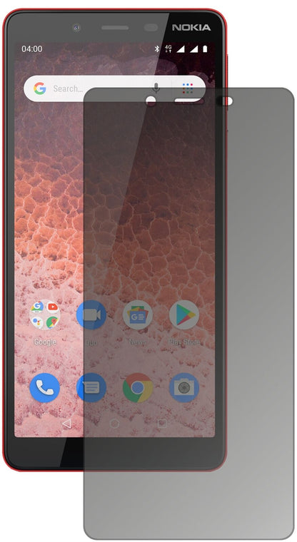 Blickschutzfolie für Nokia 1 Plus matt Schutzfolie Privacy
