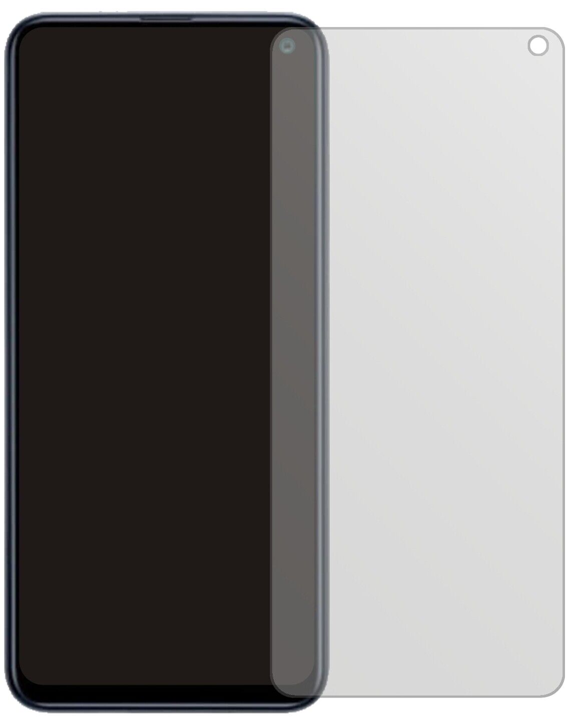 5x Schutzfolie matt für Samsung Galaxy F52 5G Display-Schutzfolie