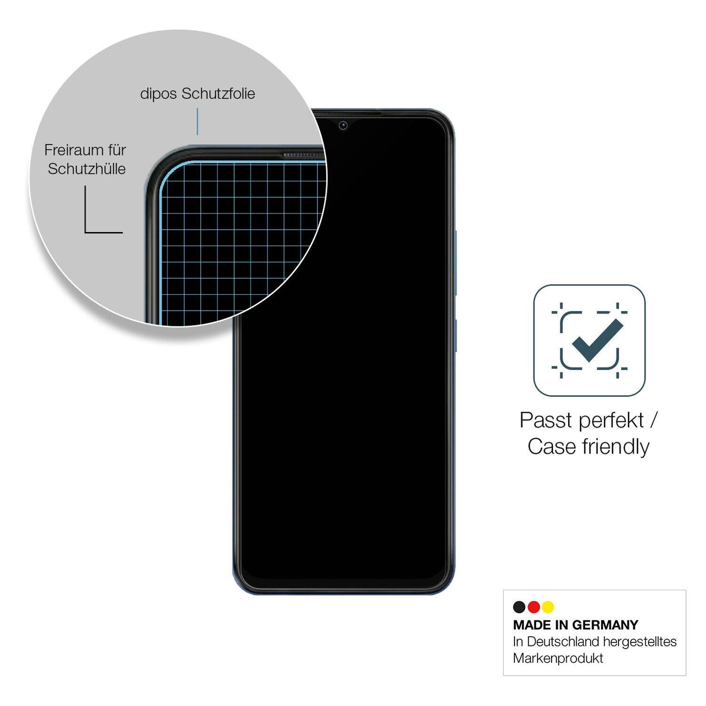 Screen Protector for itel Vision 3 matte Flexible Glass 9H dipos