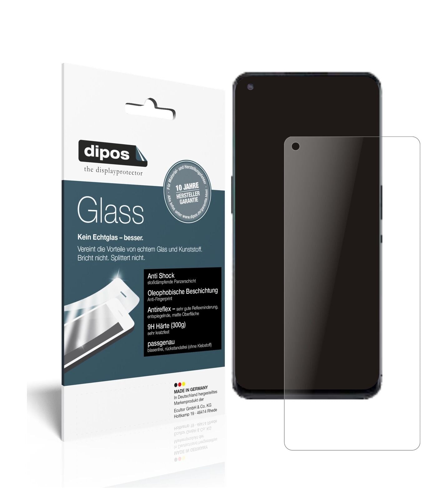 Screen Protector for OnePlus Nord N10 matte Flexible Glass 9H dipos