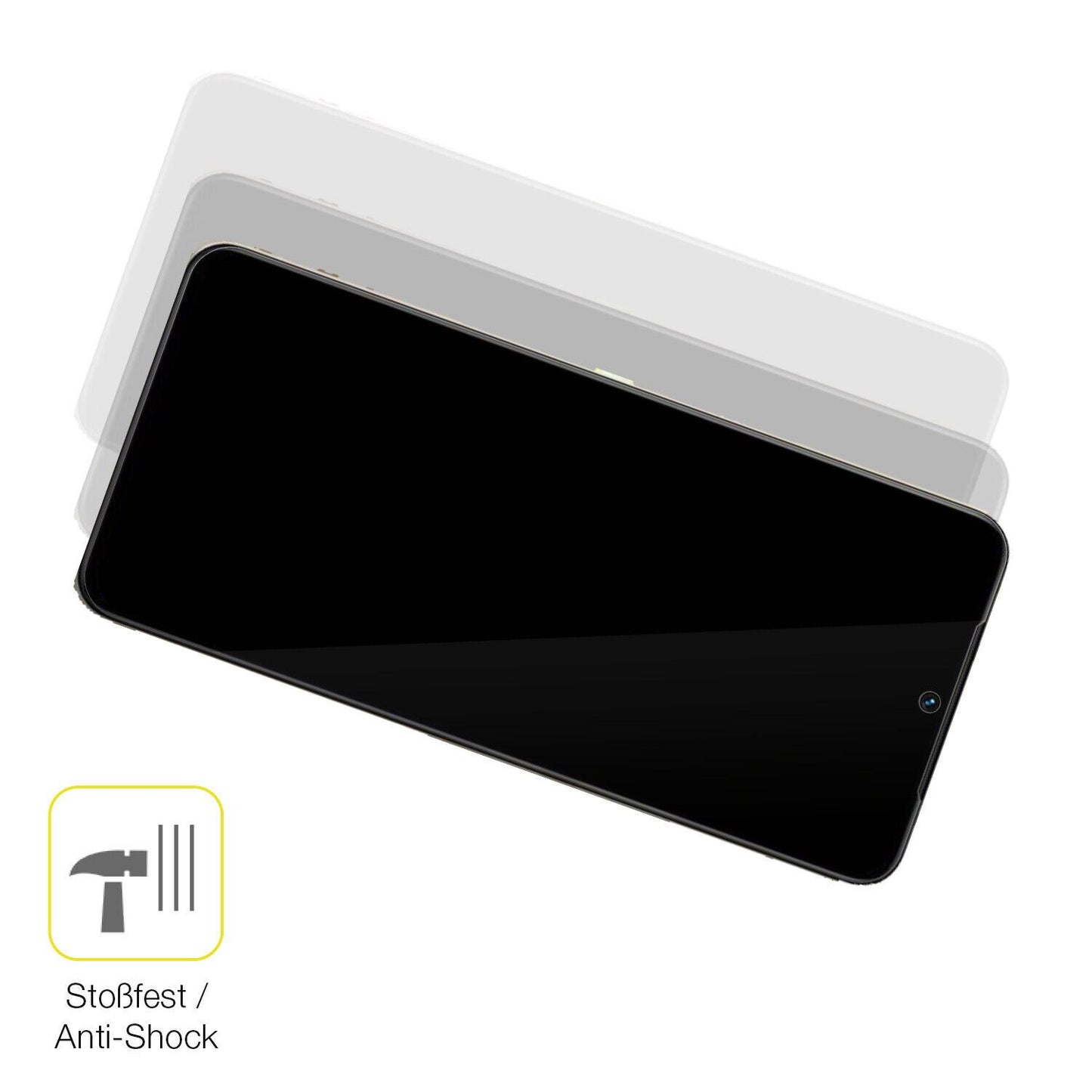 2x Screen Protector for Vivo S15e Protective Film covers 100% dipos Flex