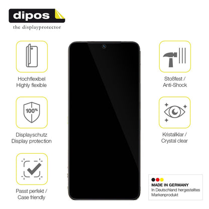 2x Screen Protector for Vivo S15e Protective Film covers 100% dipos Flex