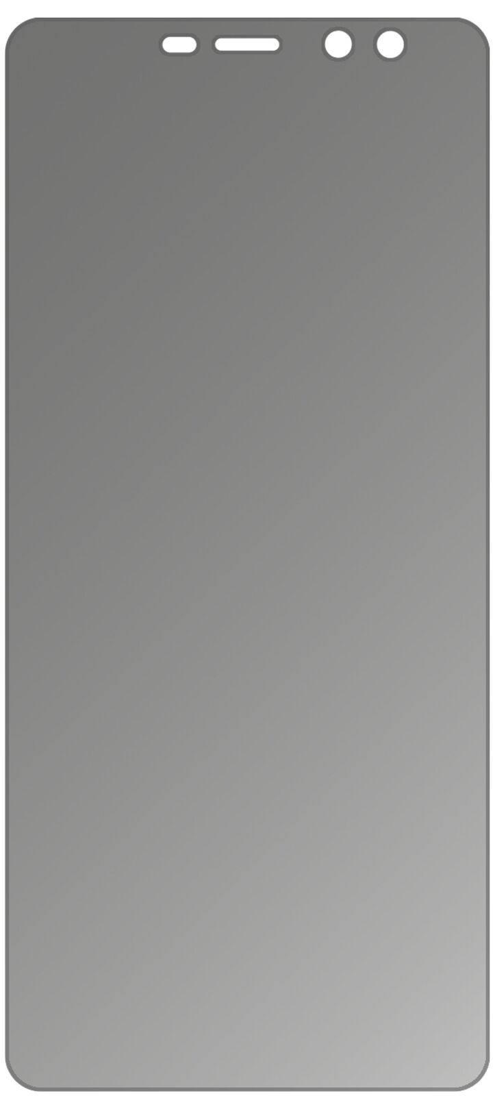dipos Displayschutz für M-HORSE Pure 1, mattierte Oberfläche, Blickschutzfilter und perfekter Passform