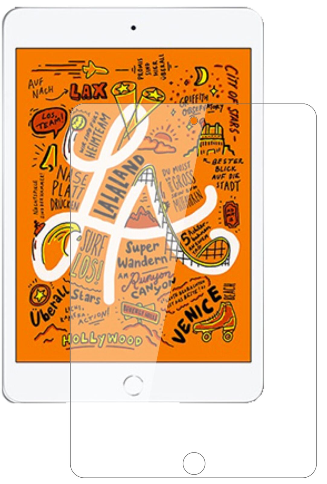 1x 9H Schutzfolie für Apple iPad Mini (2019) 7.9 Zoll Panzerfolie