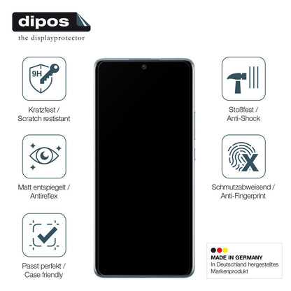 Screen Protector for Xiaomi Redmi K60 matte Flexible Glass 9H dipos