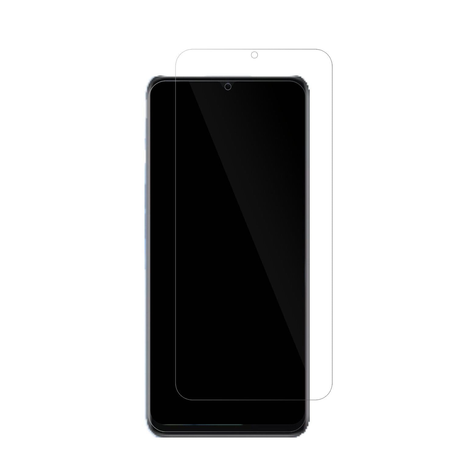 Realme10s mit aufgebrachter dipos Displayschutzfolie, glasklare Darstellung ohne Einschränkungen