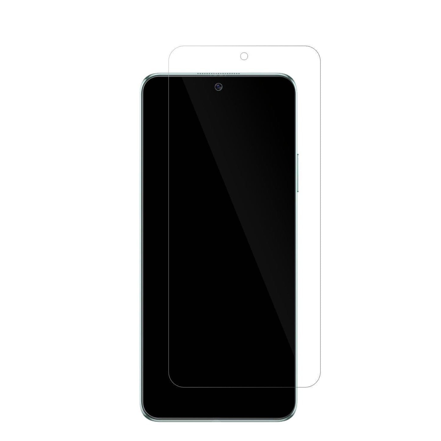 China mobileNZONE 50 Pro mit aufgebrachter dipos Displayschutzfolie, glasklare Darstellung ohne Einschränkungen