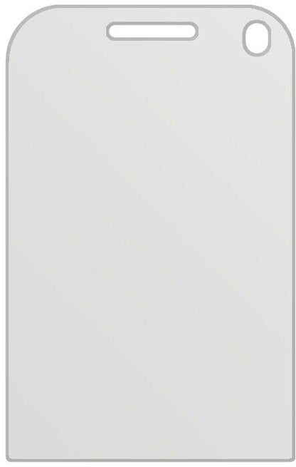 dipos Displayschutz für Alcatel 8262EX, mattierte Oberfläche, geringe Dicke und perfekte Passform