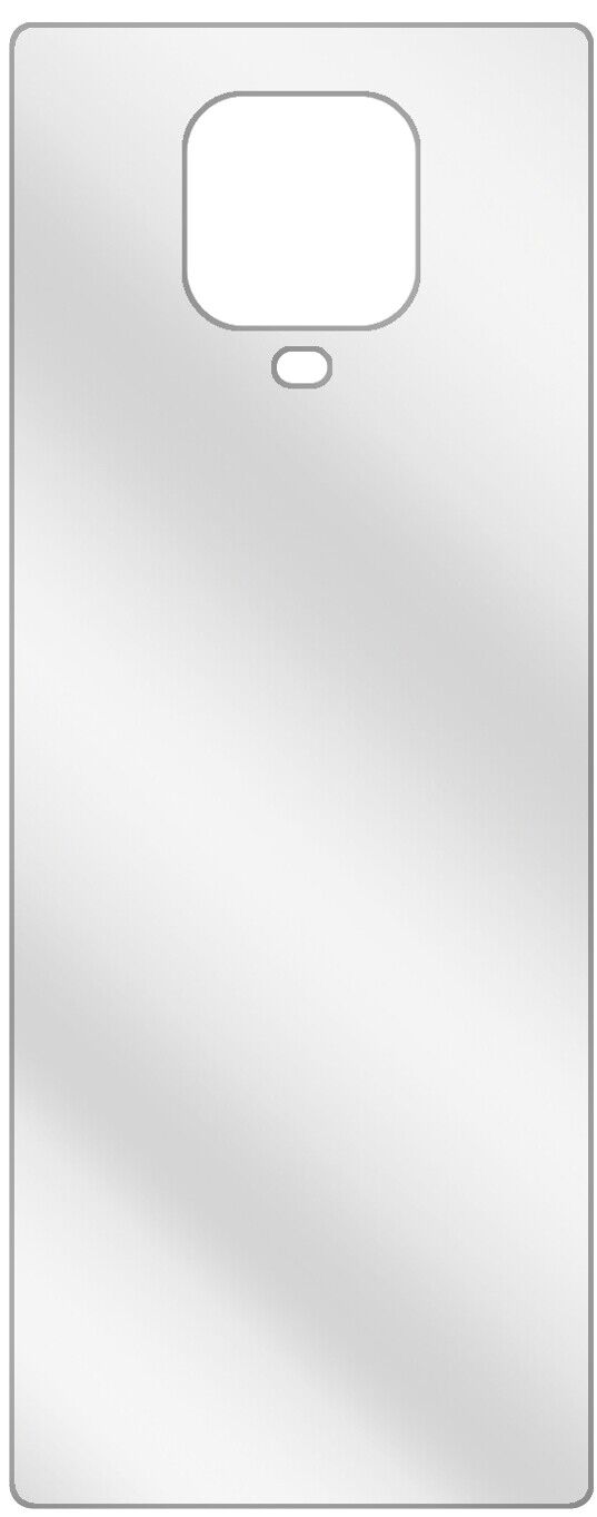 dipos Displayschutz für Xiaomi Poco M2 Pro Rückseite, transparente Oberfläche, geringe Dicke und perfekte Passform