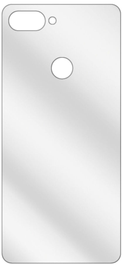 1x Schutzfolie klar für Xiaomi Mi 8 Lite Rückseite Display-Schutzfolie