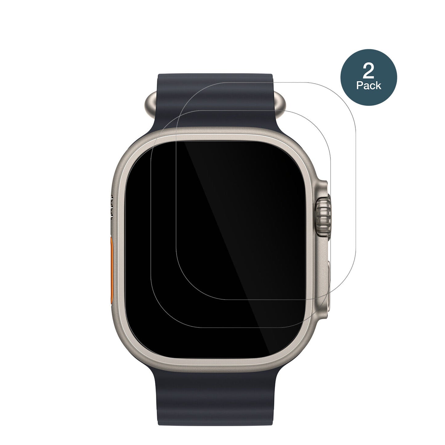 1x 9H Schutzfolie für Apple Watch Ultra Panzerfolie