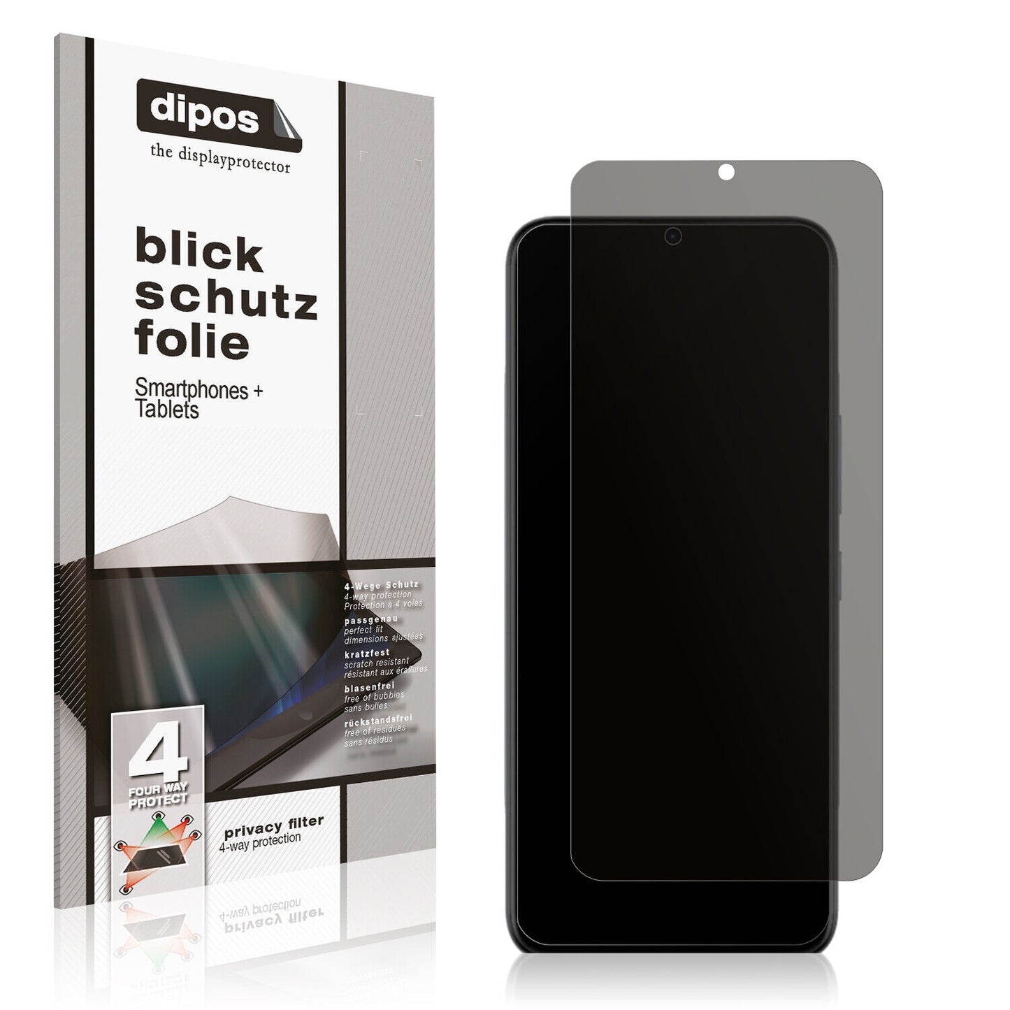 Blickschutzfolie für 1 Alpha 5G matt Schutzfolie Privacy
