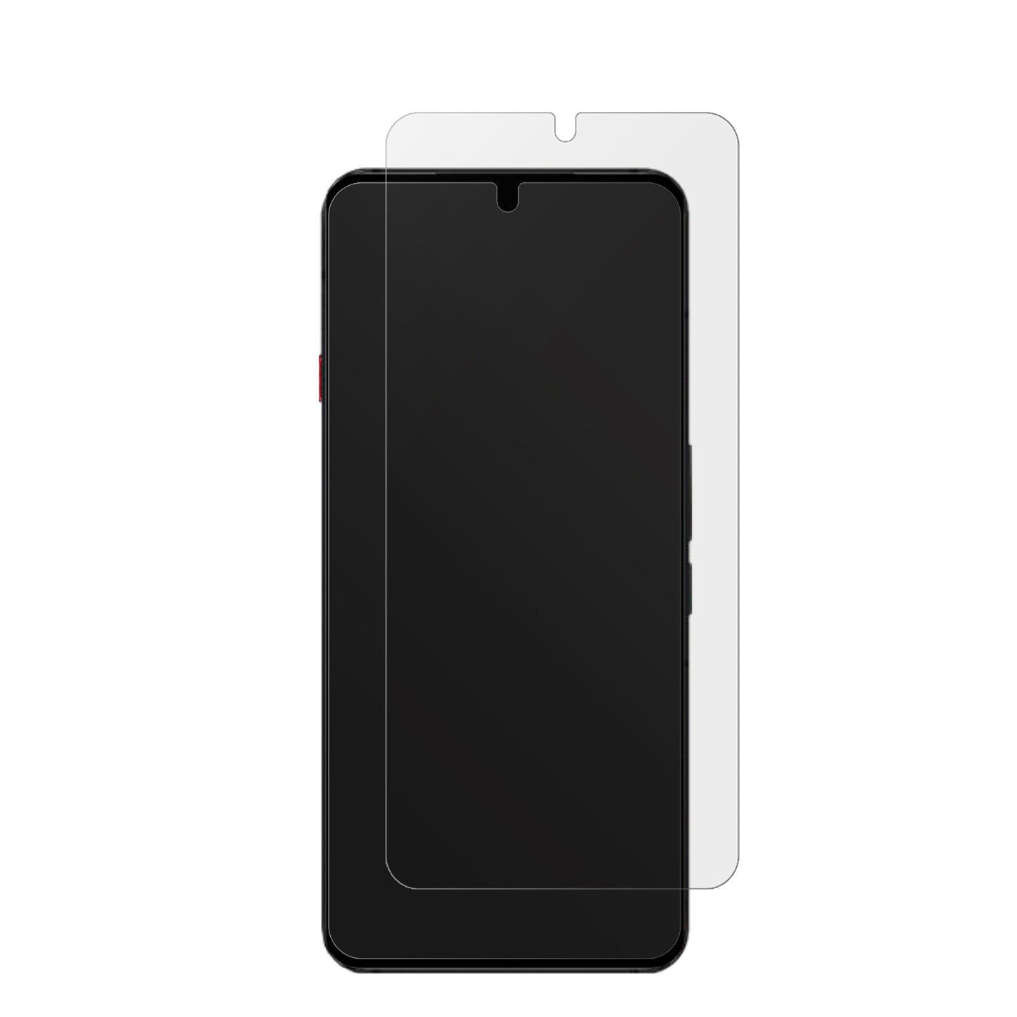 nubiaRed Magic 7 Pro mit aufgebrachter dipos Displayschutzfolie, die lästige Fingerabdrücke minimiert