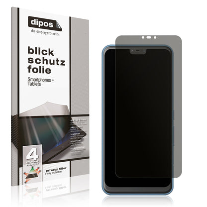 Blickschutzfolie für Fujitsu Arrows J matt Schutzfolie Privacy