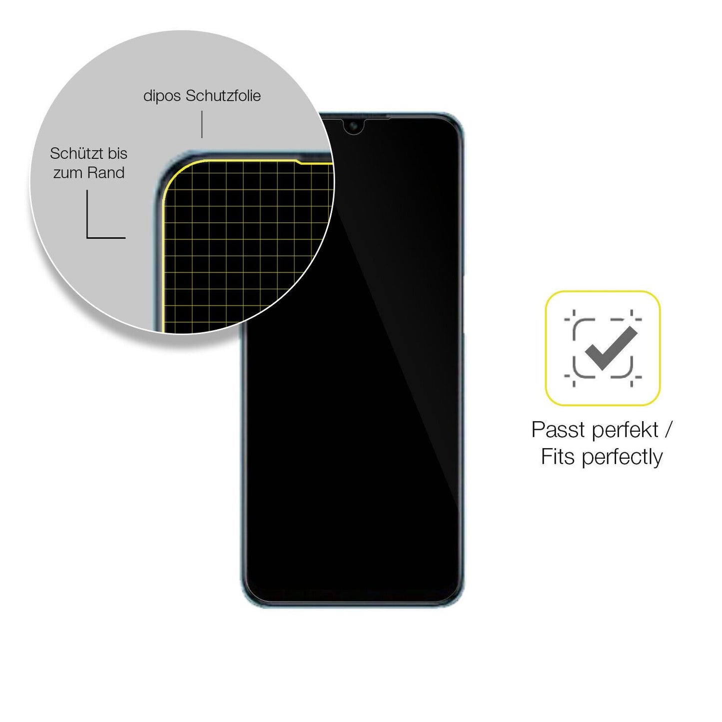 dipos Displayschutz für KitchenBrothers Sous Vide Stick KB717, transparente Oberfläche, geringe Dicke und perfekte Passform