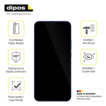 2x Screen Protector for General Mobile  GM 21 Protective Film covers 100% dipos