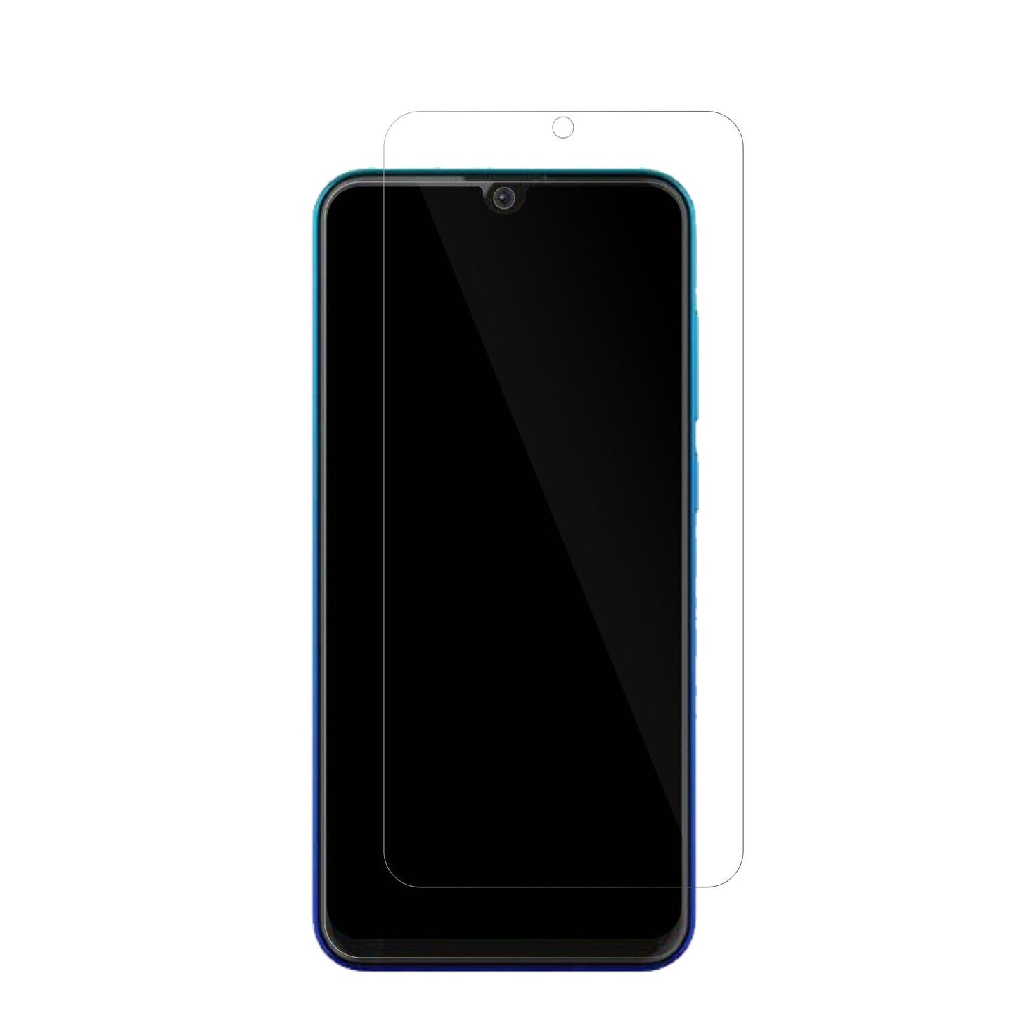 WaltonH8 pro mit aufgebrachter dipos Displayschutzfolie, glasklare Darstellung ohne Einschränkungen