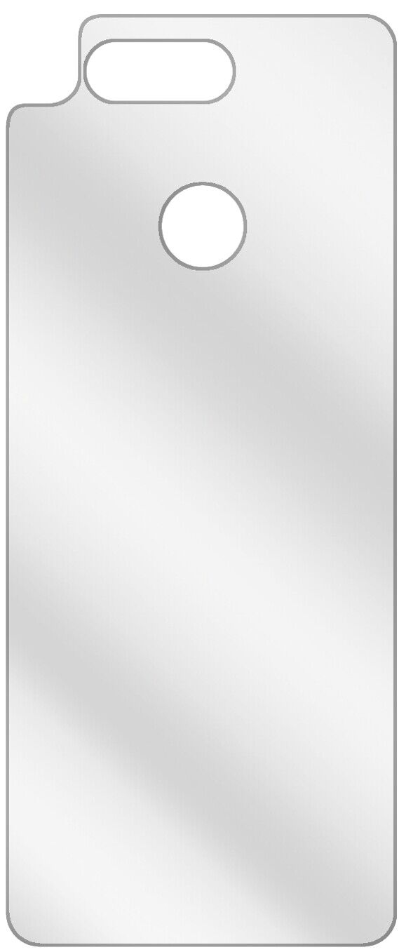 dipos Displayschutz für Honor V20 Rückseite, transparente Oberfläche, geringe Dicke und perfekte Passform