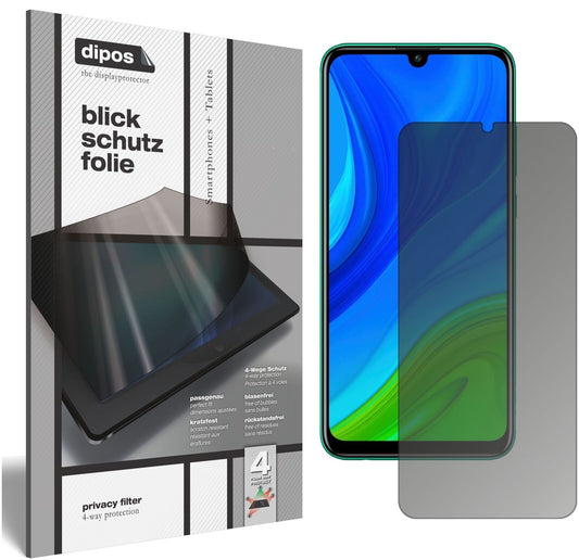 Screen Protector for Huawei P Smart (2020) Privacy Filter 4-Way Protection dipos