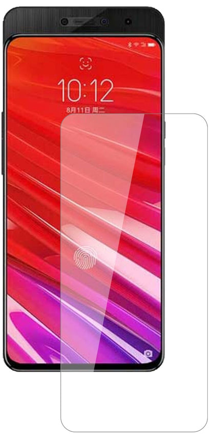 Klare Displayschutzfolie von dipos passend für Lenovo Z5 Pro, 9H kratzfest und blasenfrei montiert