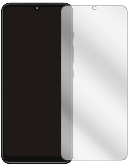 MotorolaMoto G50 mit aufgebrachter dipos Displayschutzfolie, glasklare Darstellung ohne Einschränkungen
