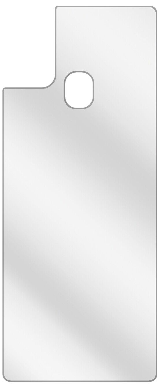 dipos Displayschutz für Samsung Galaxy M31s Rückseite, transparente Oberfläche, geringe Dicke und perfekte Passform