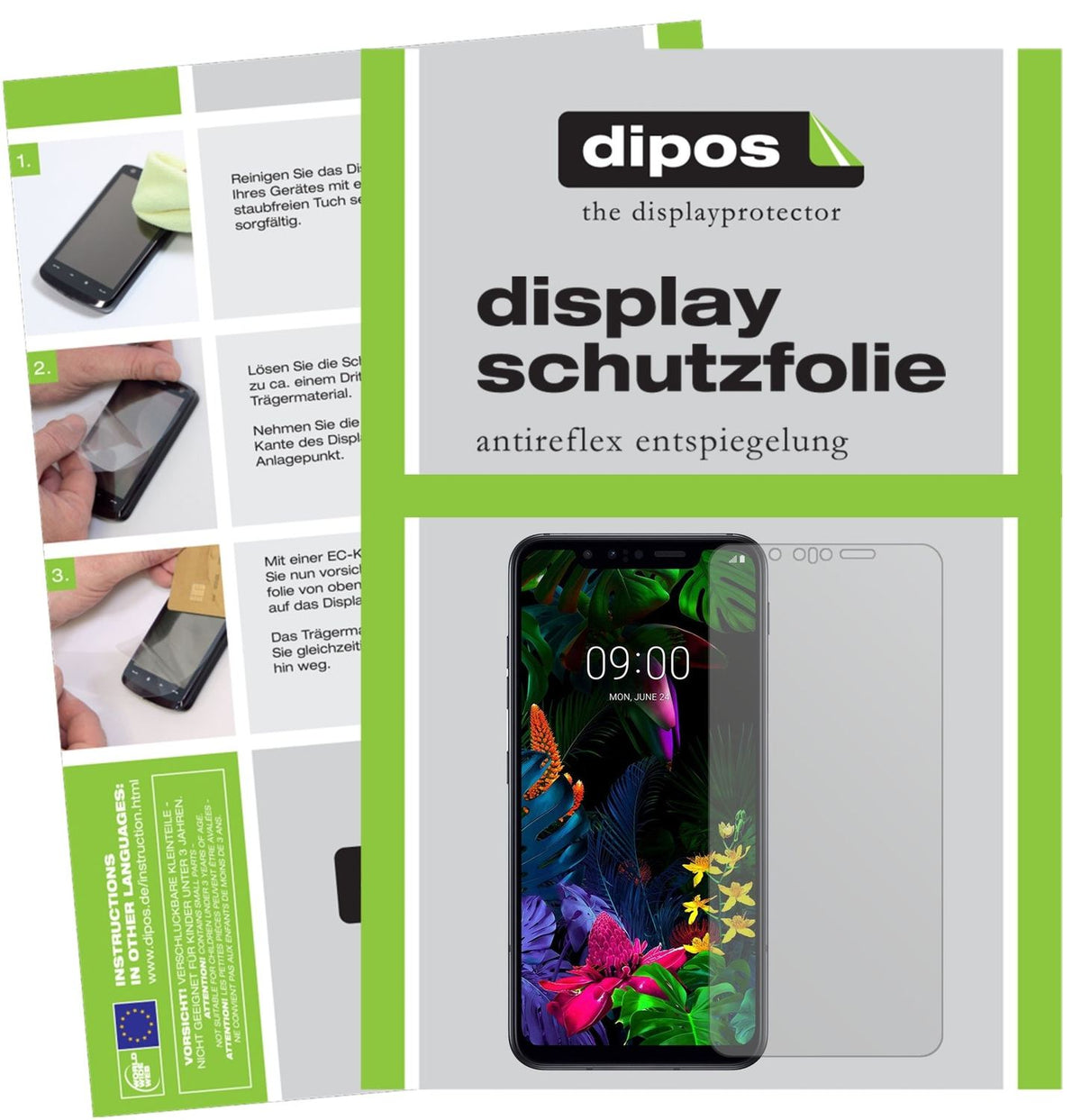 dipos 5x Matte Screen Protector for LG G8s ThinQ
