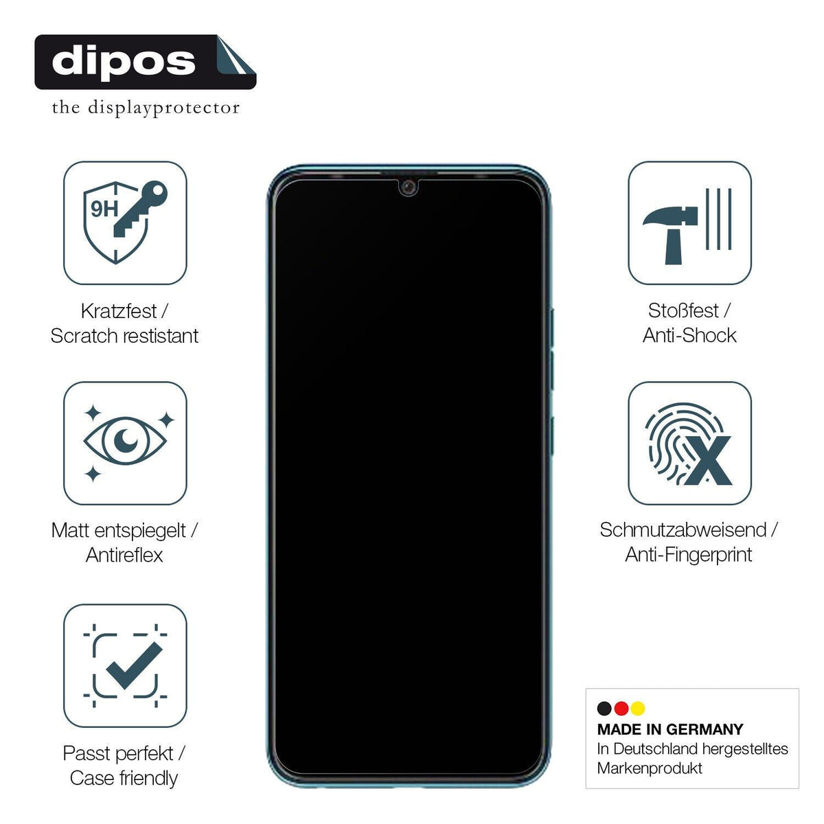 Screen Protector for Tecno Spark 9 matte Flexible Glass 9H dipos
